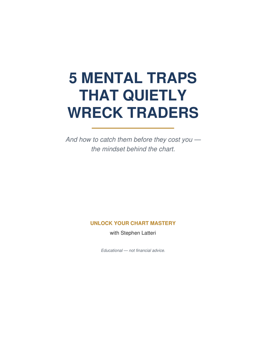Cover of the 5 Mental Traps That Quietly Wreck Traders guide
